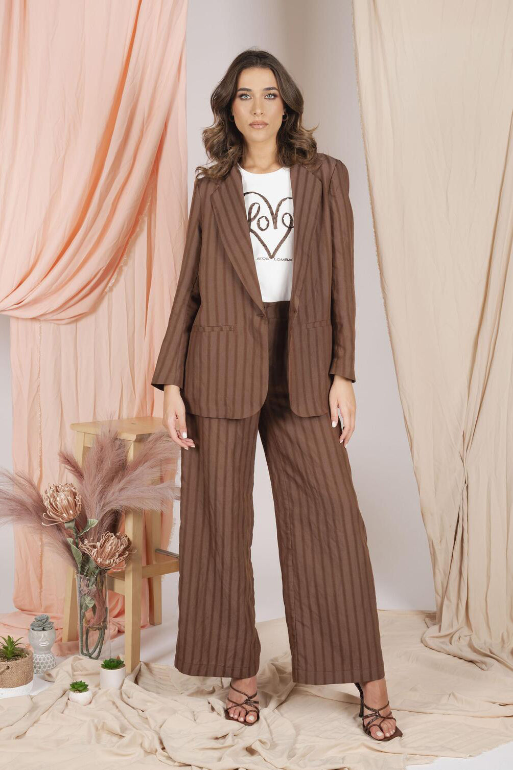 Blazer rigato