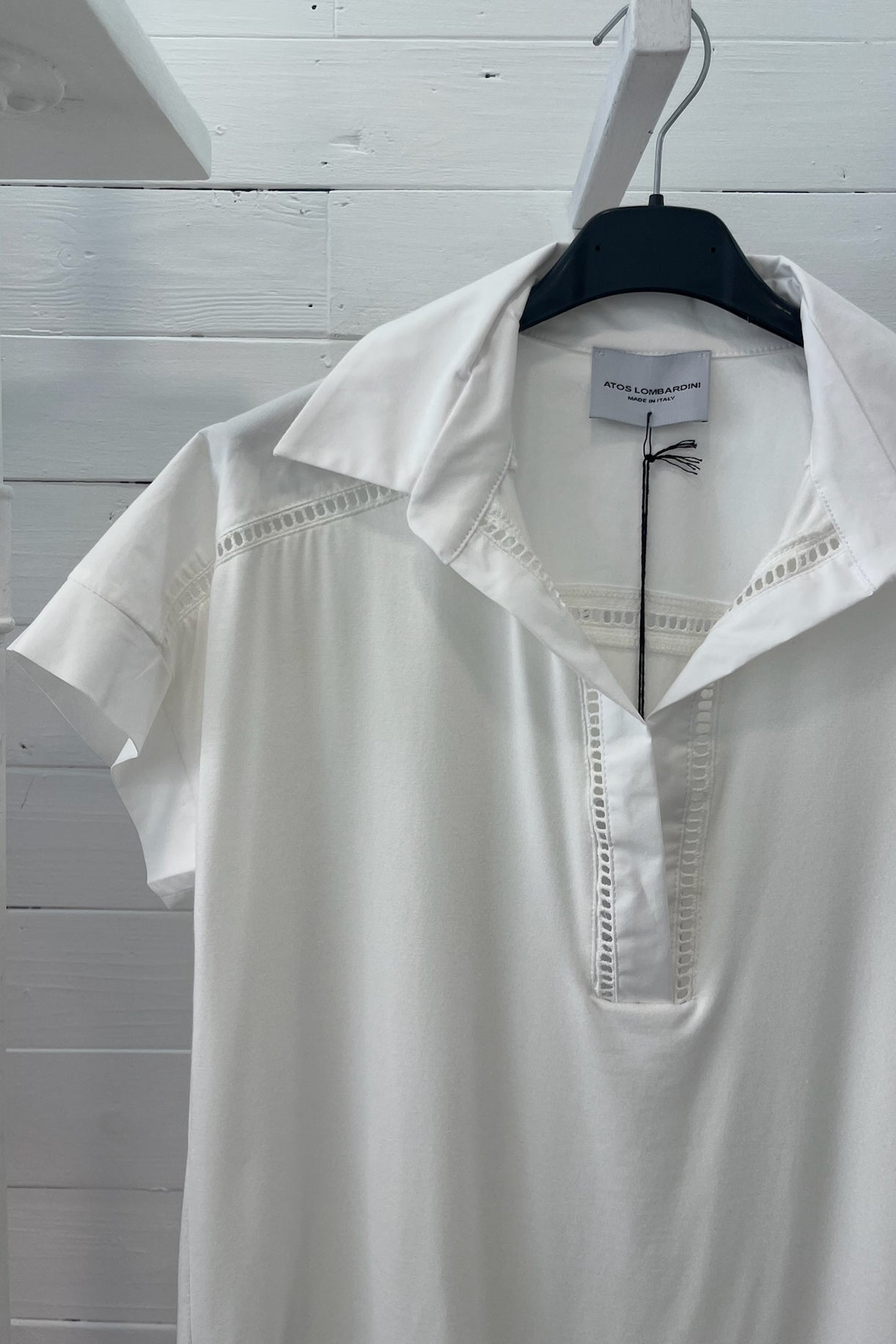 Blusa con colletto