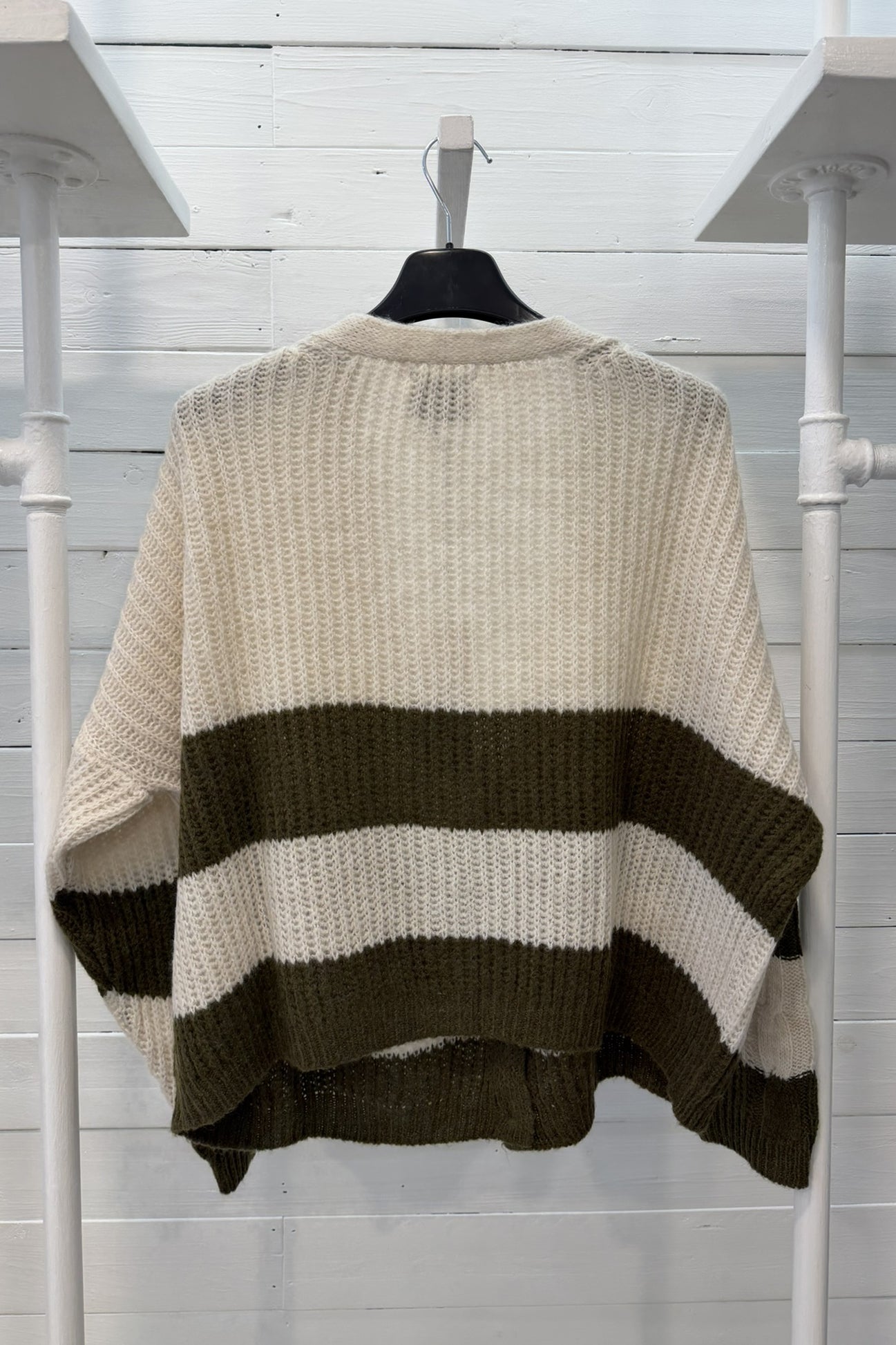 Cardigan bicolor