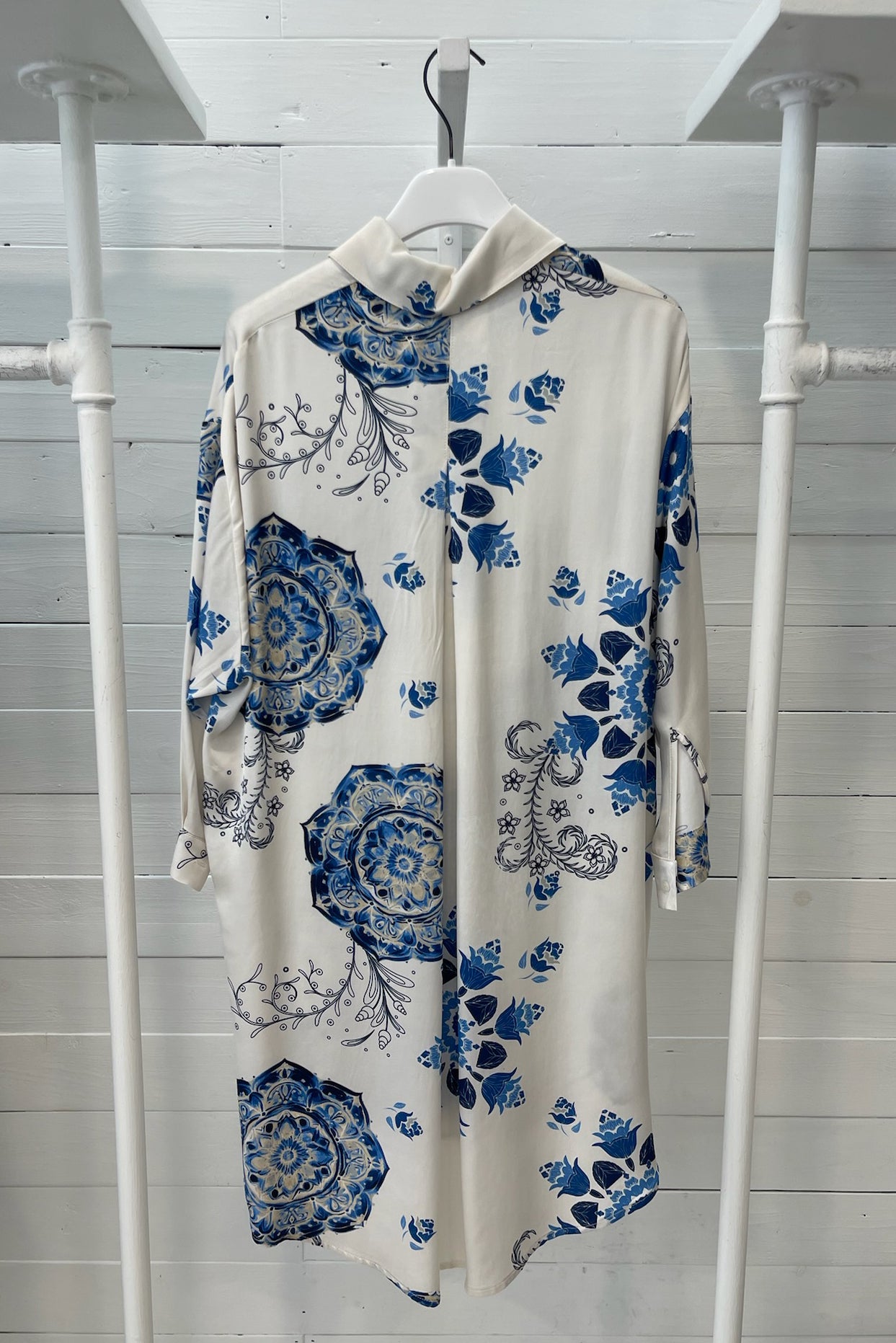 Camicia fantasia in viscosa