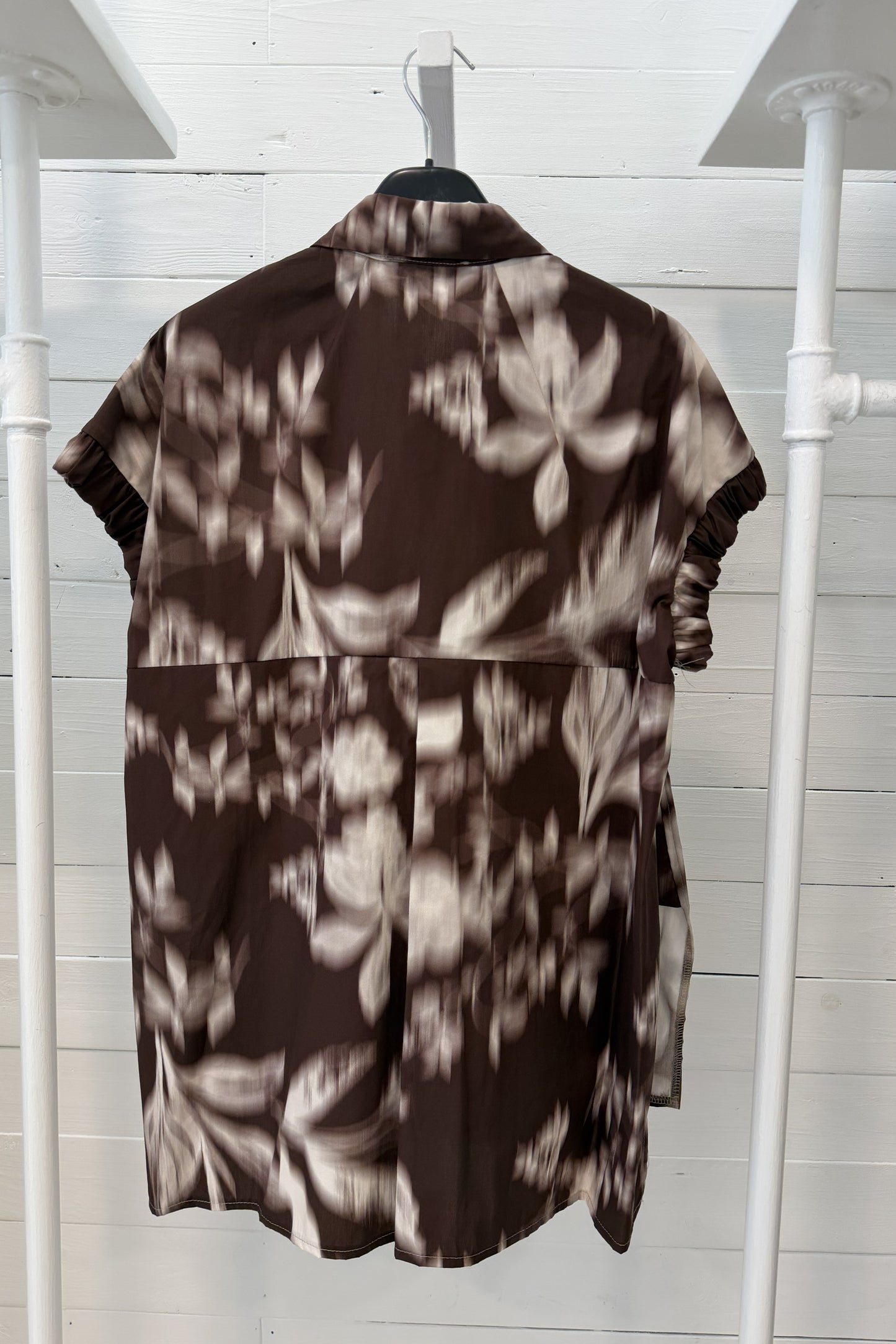 Camicia motivo tridimensionale