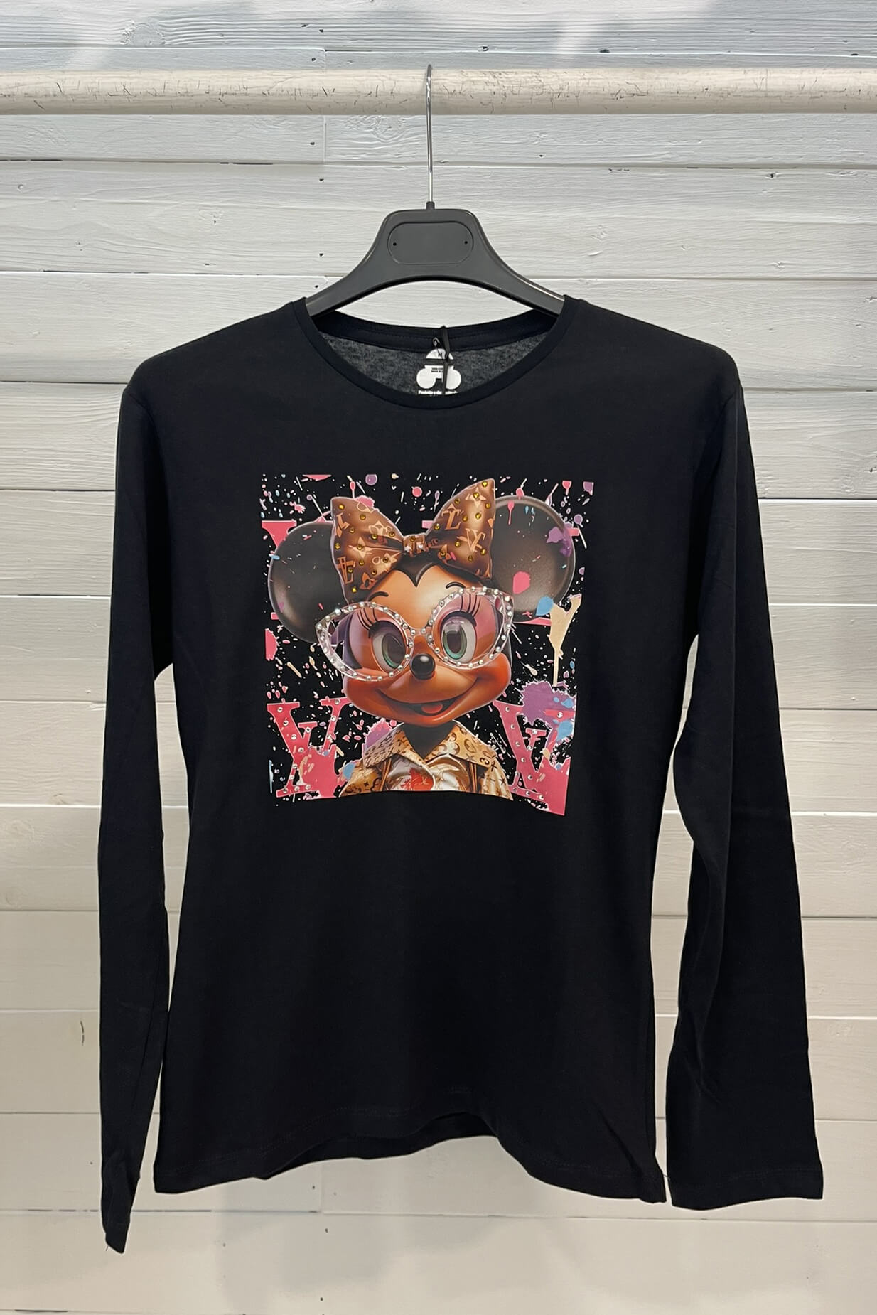 Maglia con stampa Minnie