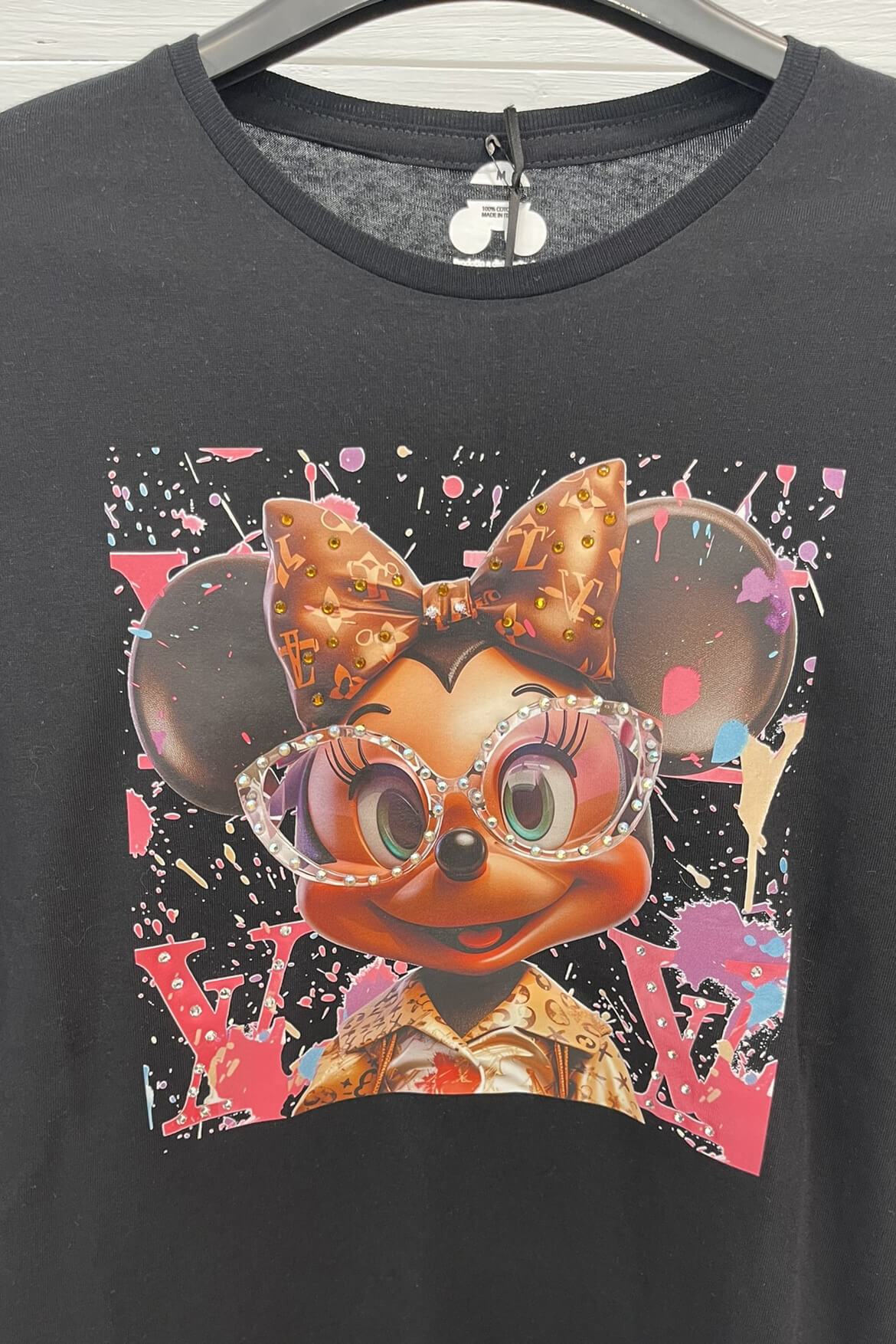 Maglia con stampa Minnie