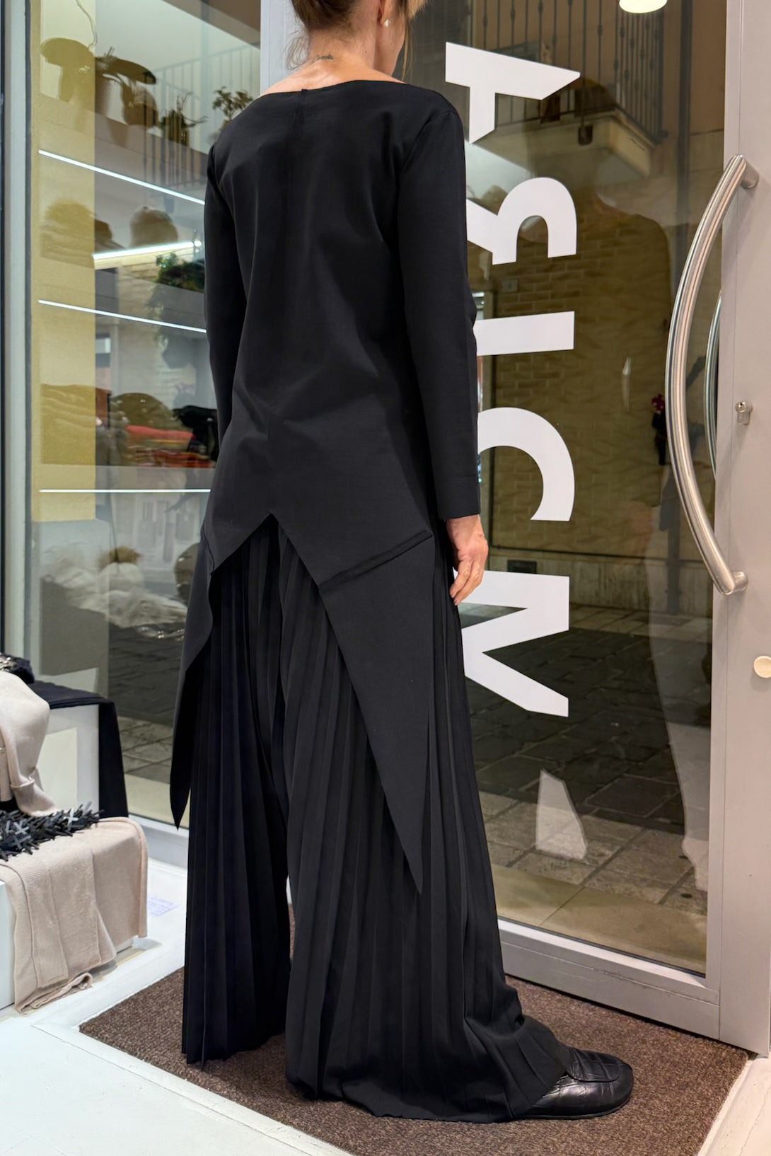 Pantalone cavallo basso