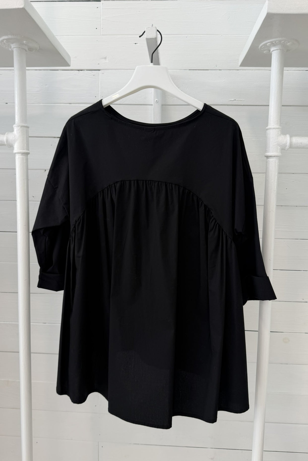 Blusa Ampia con Arricciatura