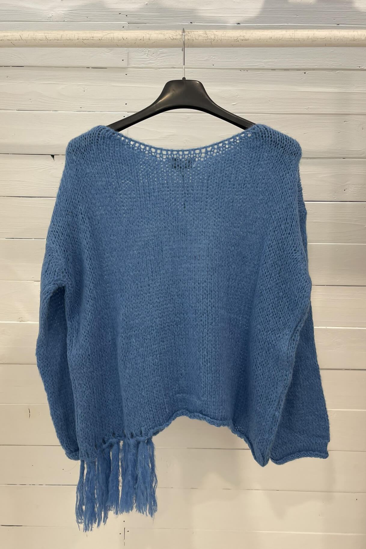 Maglione con frange