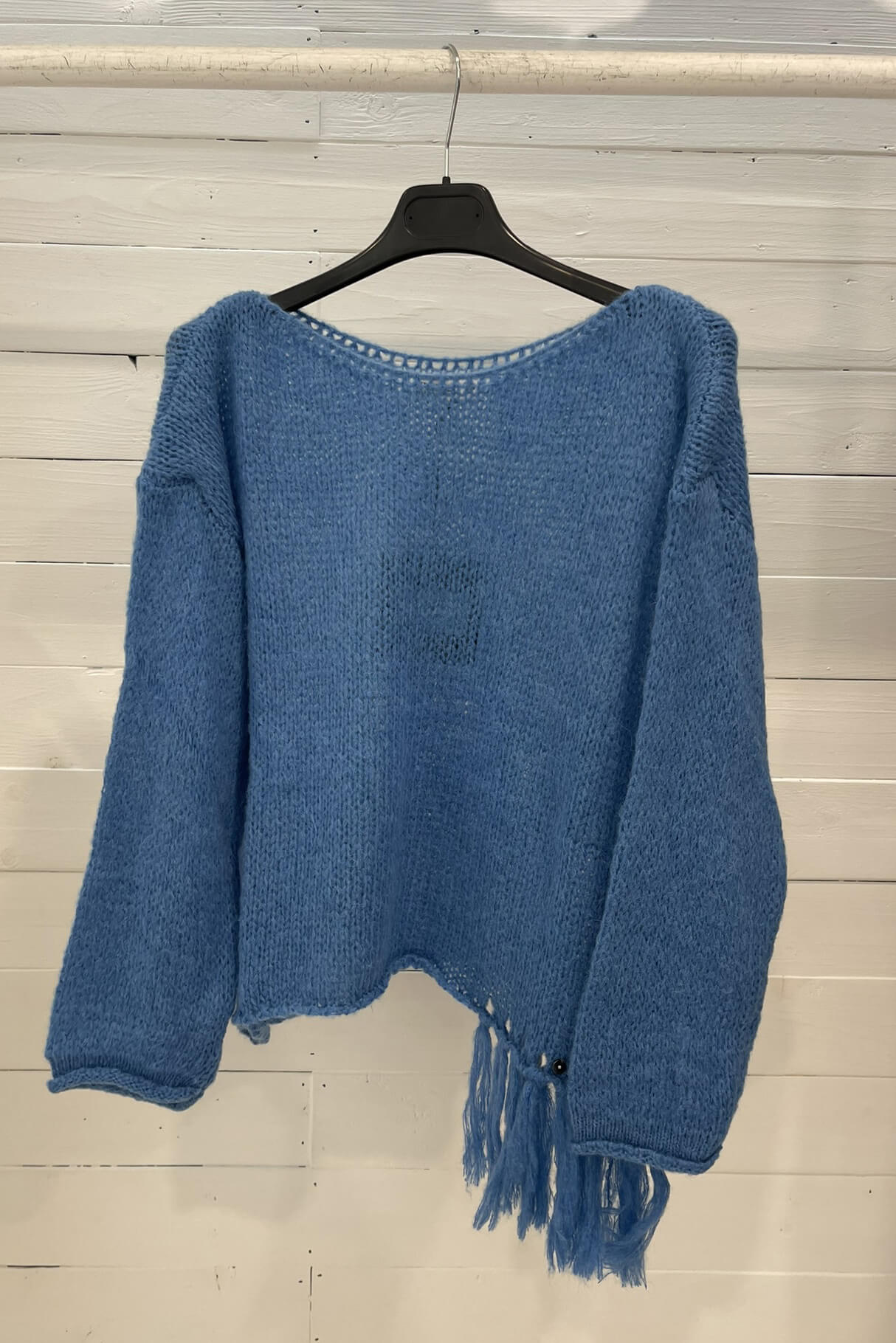 Maglione con frange
