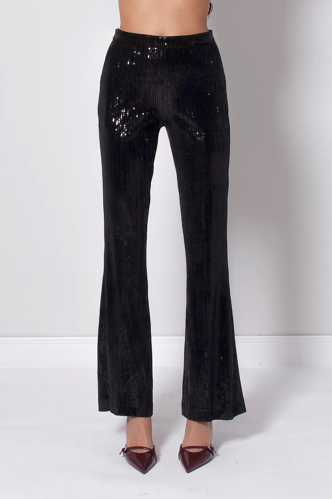 Pantalone con paillettes
