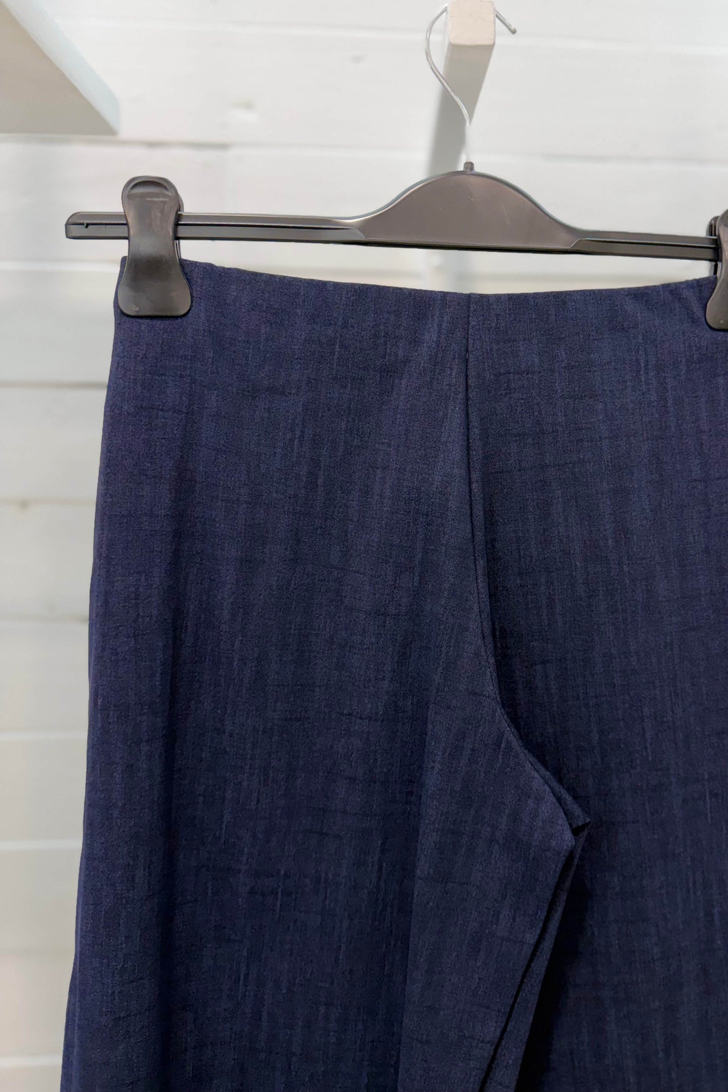 Pantalone palazzo tessuto fluido