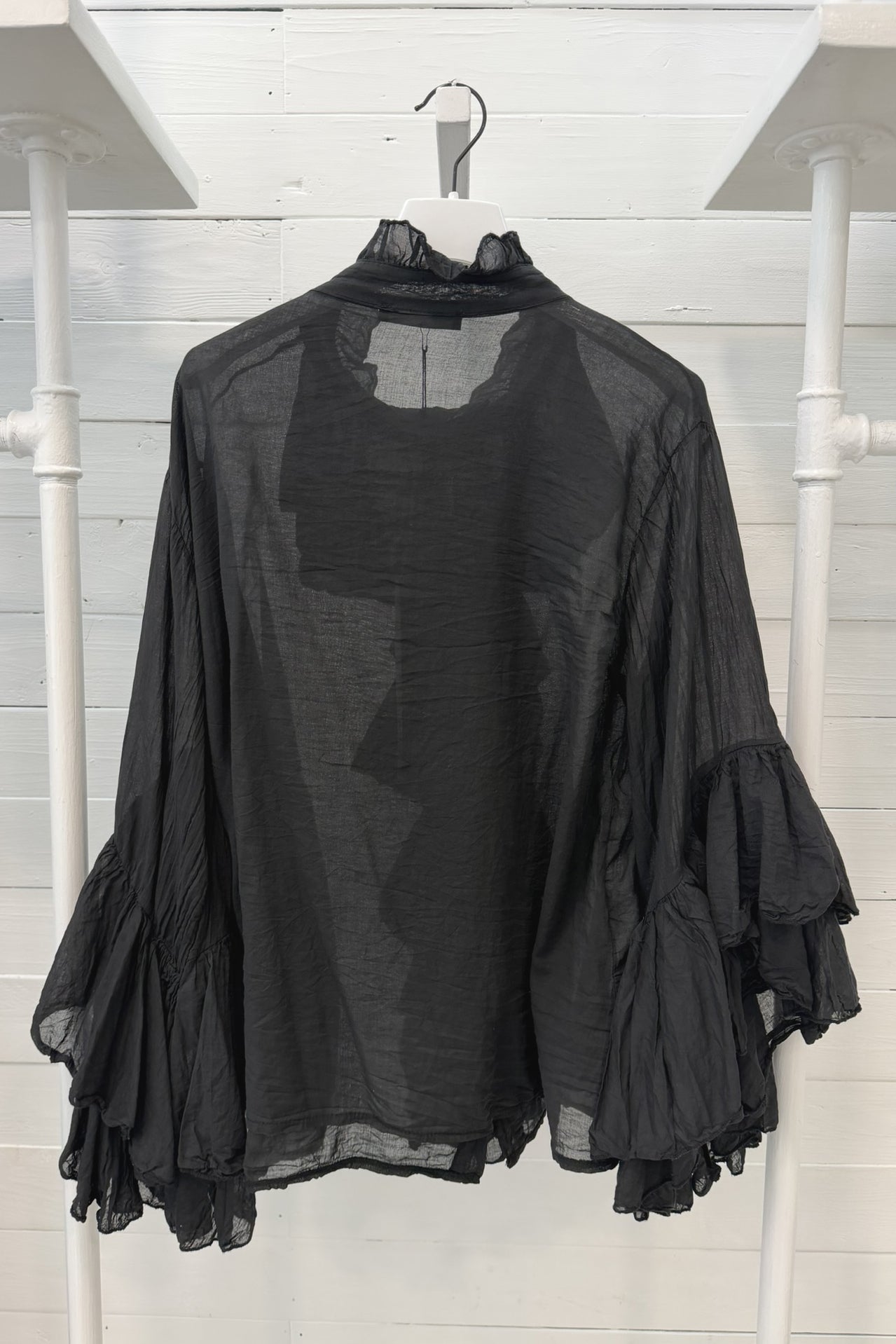 Blusa con rouches