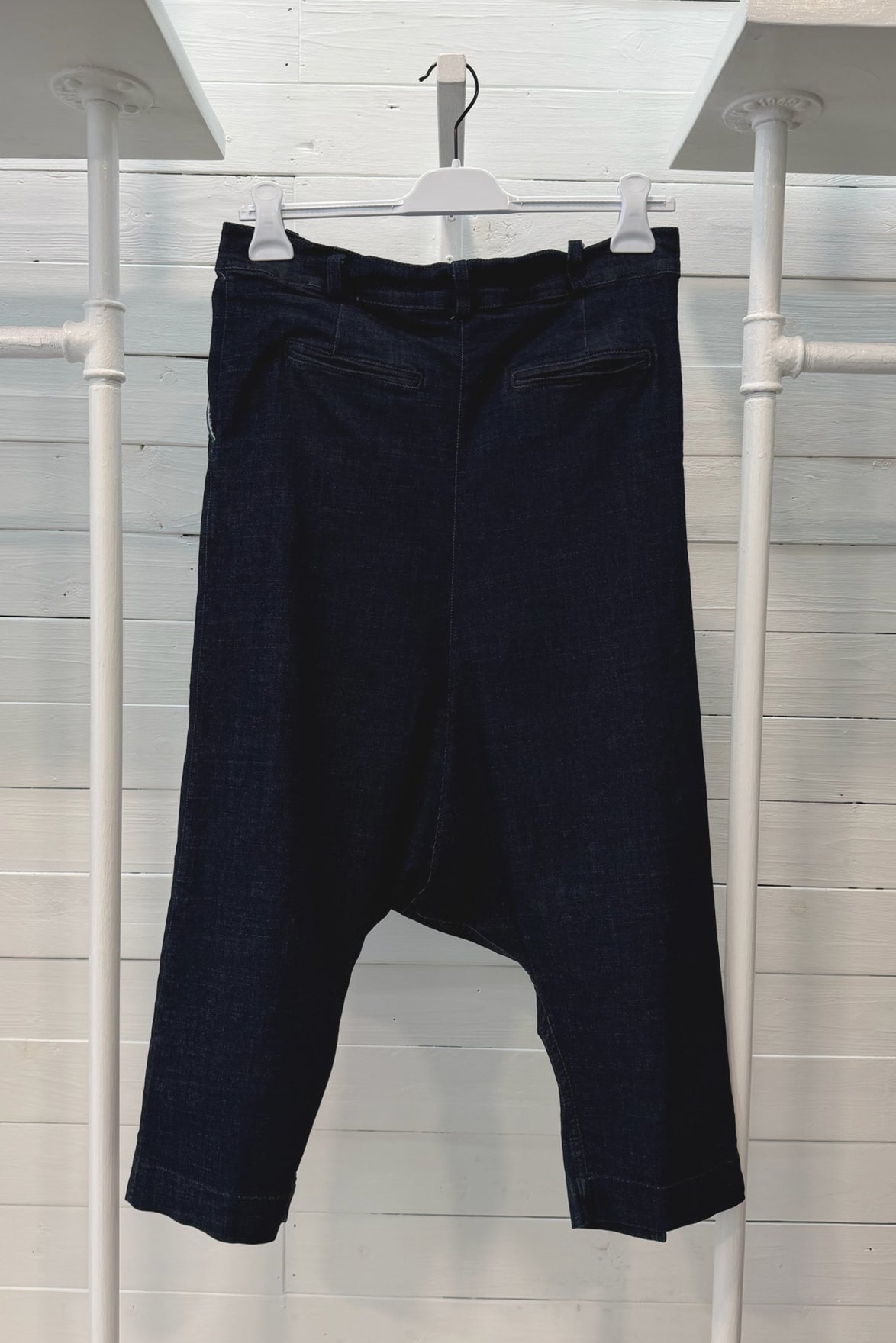 Pantalone cavallo basso