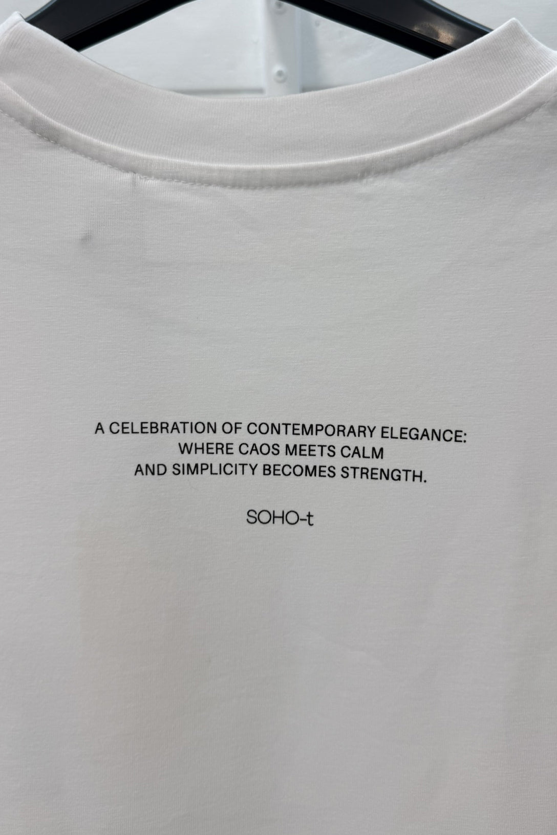T-shirt oversize con stampa Zenity