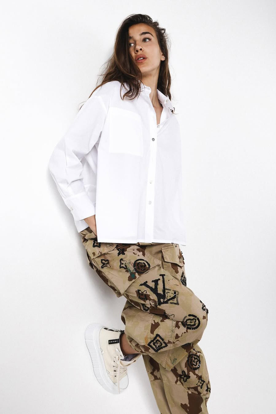 Camicia con tasca