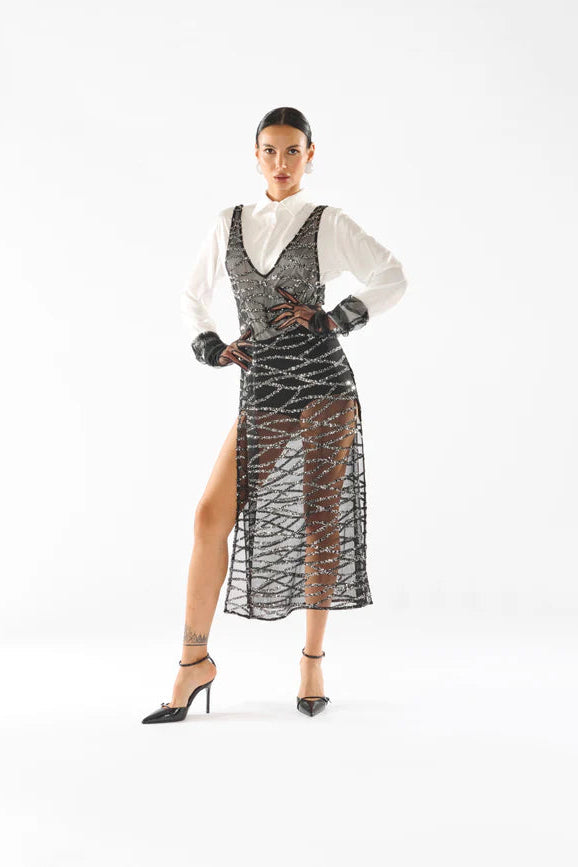 Abito con paillettes