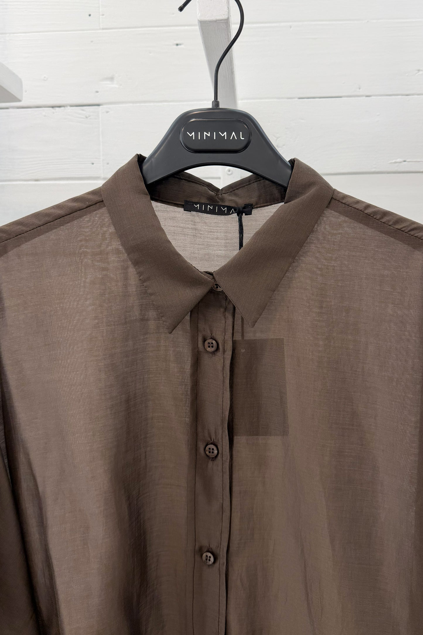 Camicia fluida moro in lyocell