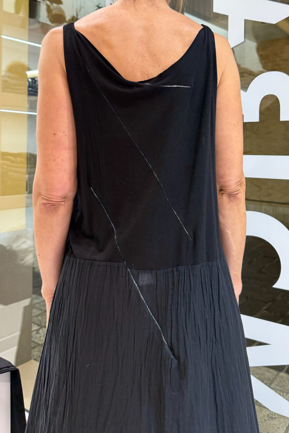 Maglia lunga in viscosa