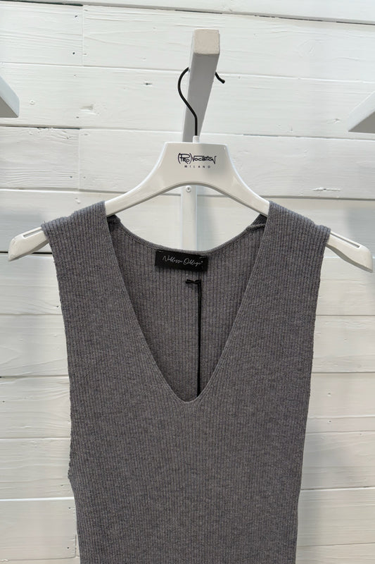 Abito lungo in maglia