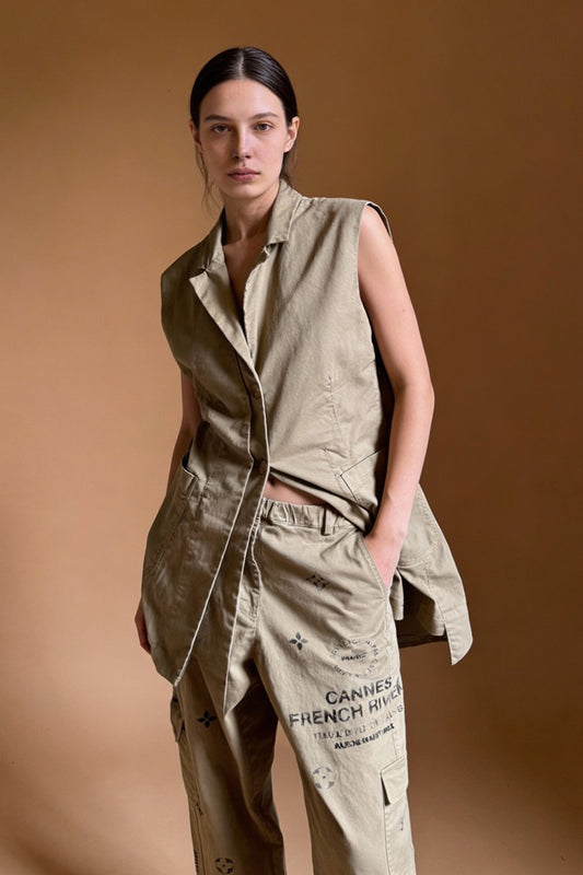 Gilet Sartoriale Destrutturato