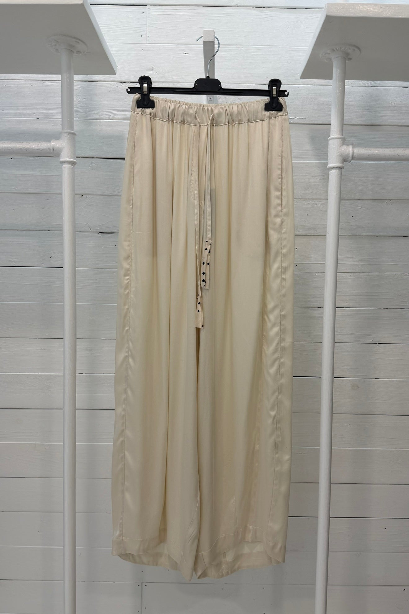 Pantalone in viscosa con coulisse