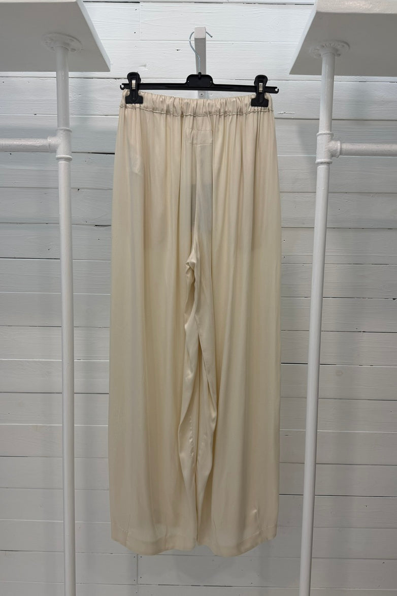 Pantalone in viscosa con coulisse