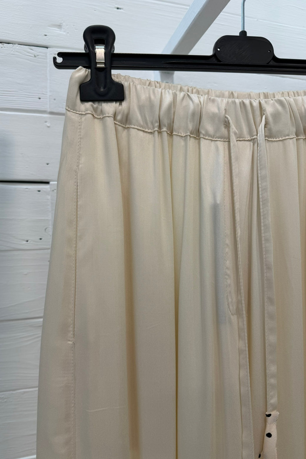 Pantalone in viscosa con coulisse