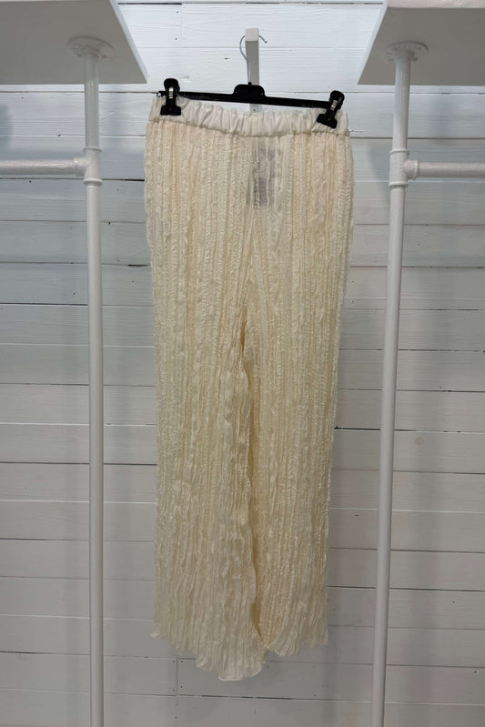 Pantalone con vita elasticizzata