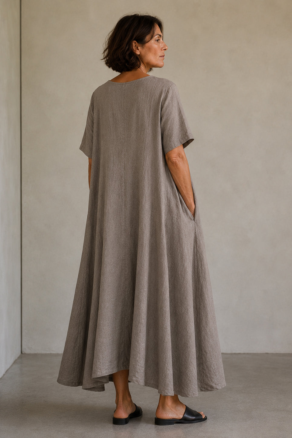 Abito oversize 100% Lino