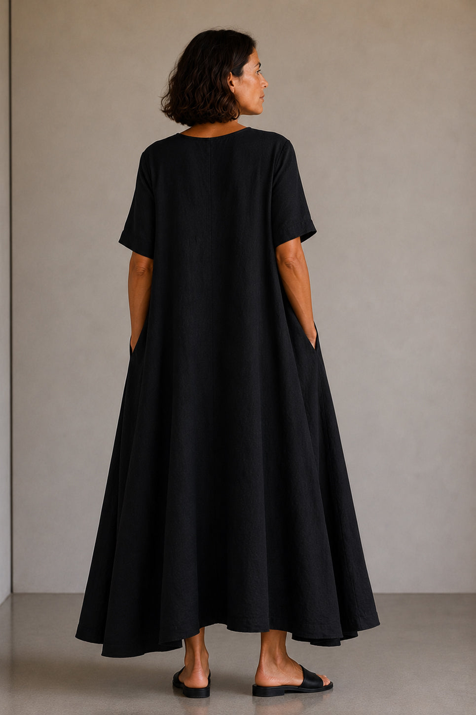 Abito oversize 100% Lino