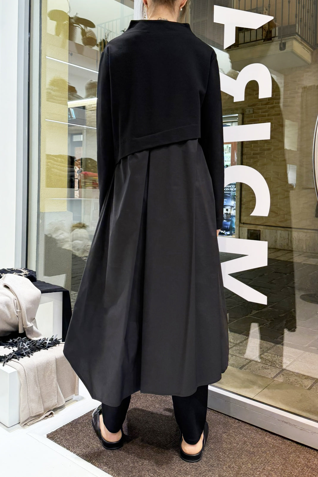 Abito doppio tessuto