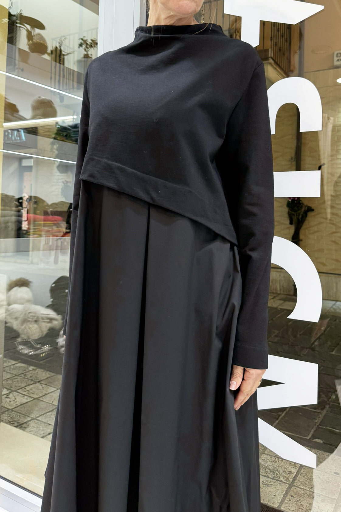 Abito doppio tessuto