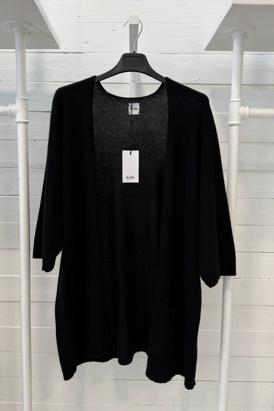 Cardigan lana e viscosa