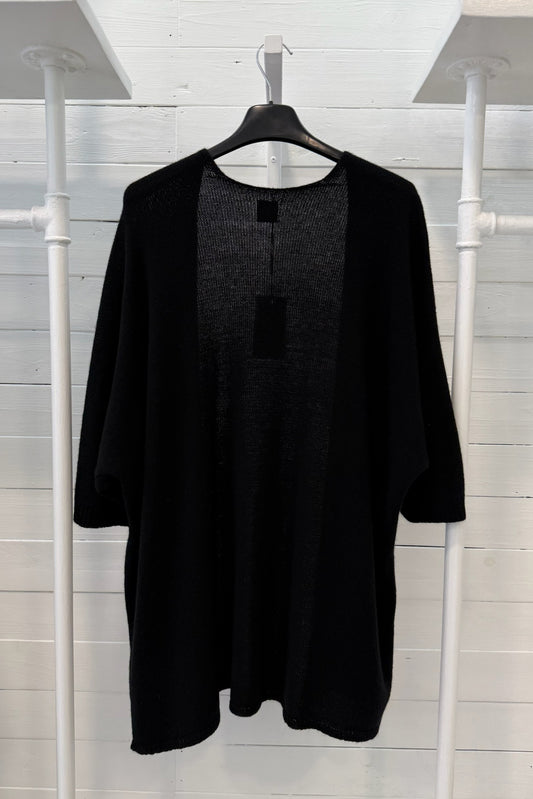 Cardigan lana e viscosa