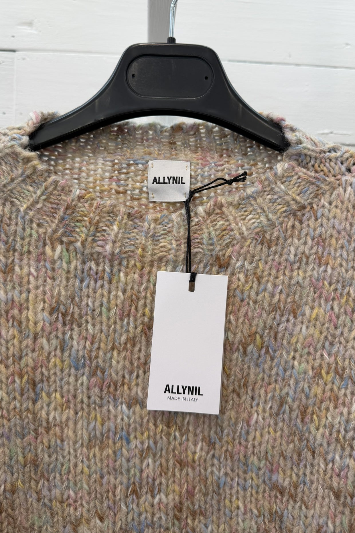 Maglioncino trama multicolor