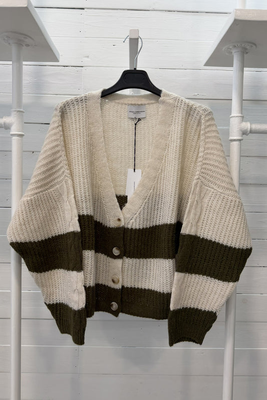 Cardigan bicolor