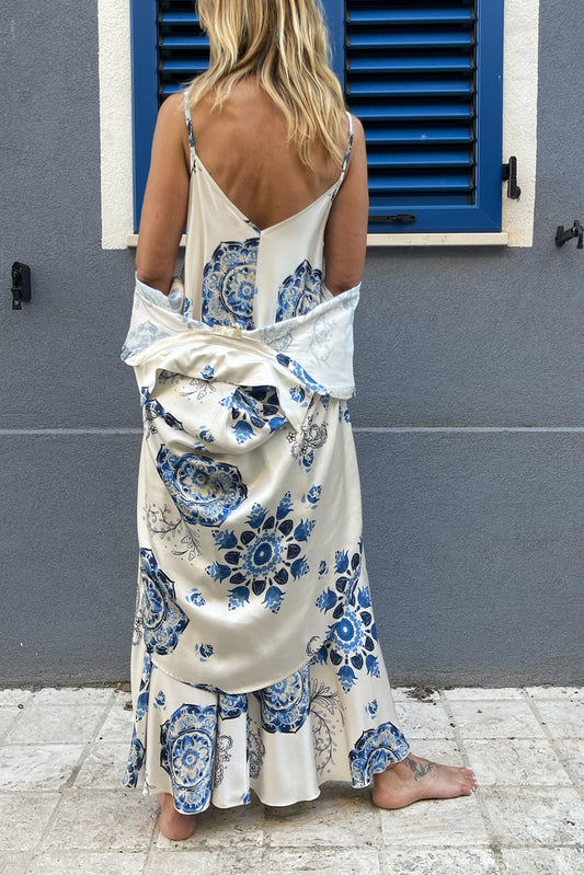 Camicia fantasia in viscosa