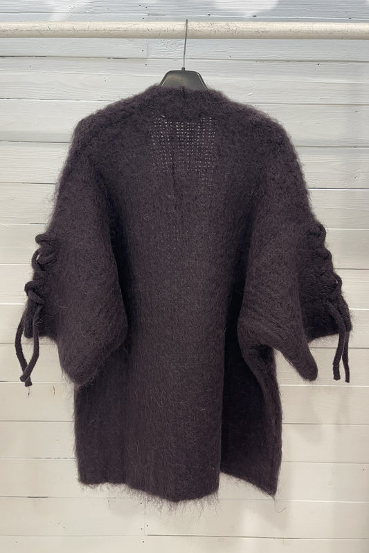 Cardigan con dettaglio maniche