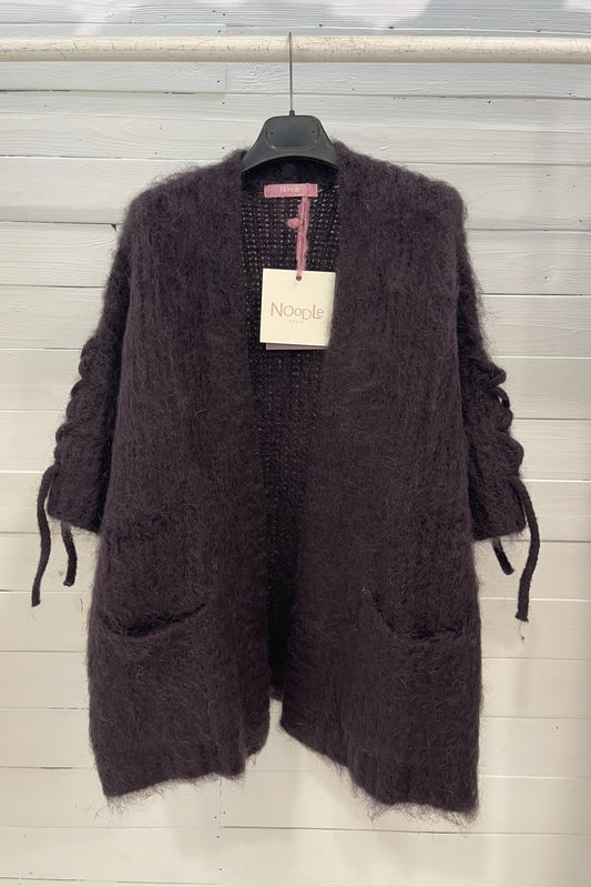 Cardigan con dettaglio maniche