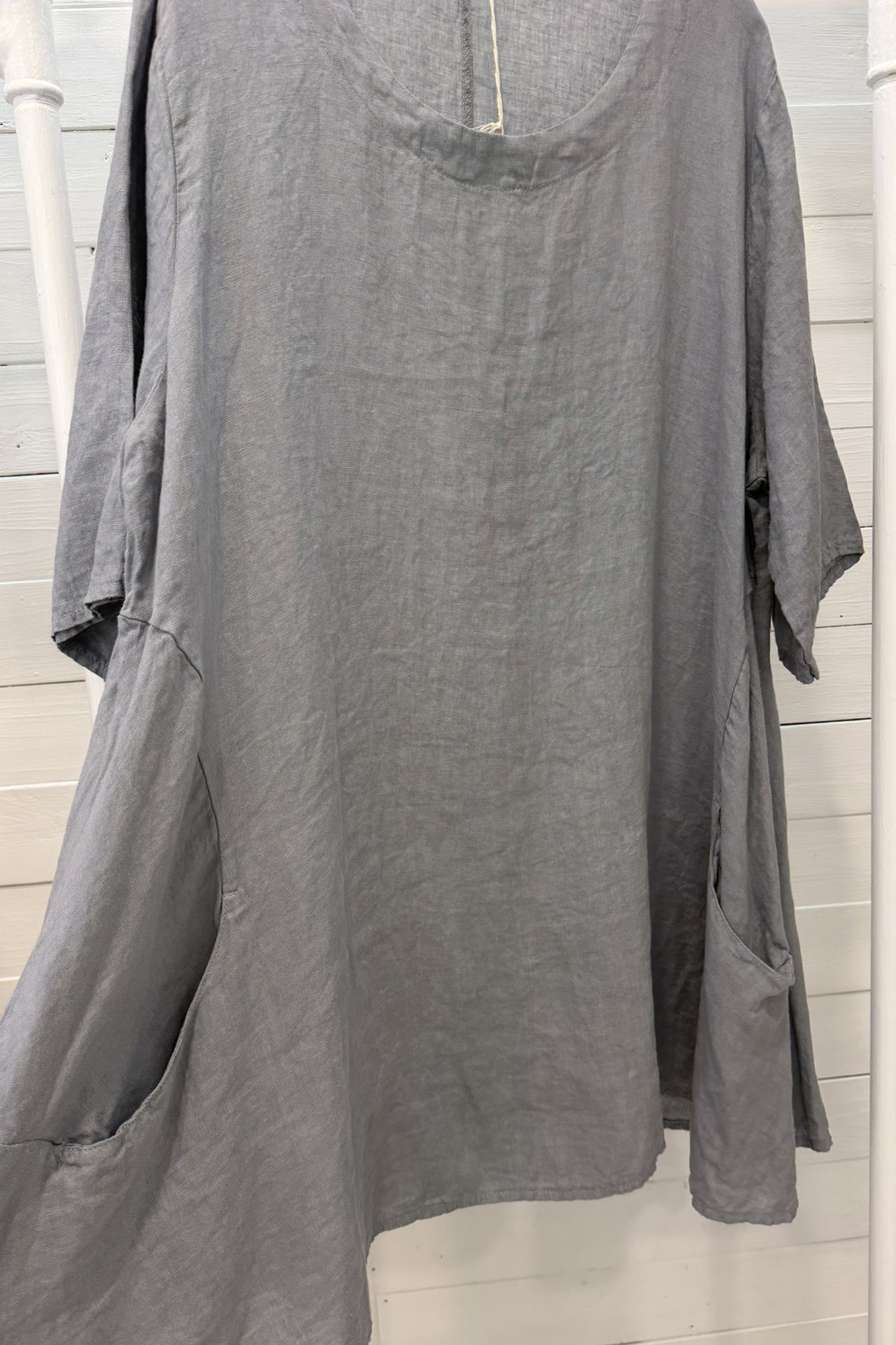 Casacca oversize 100% lino
