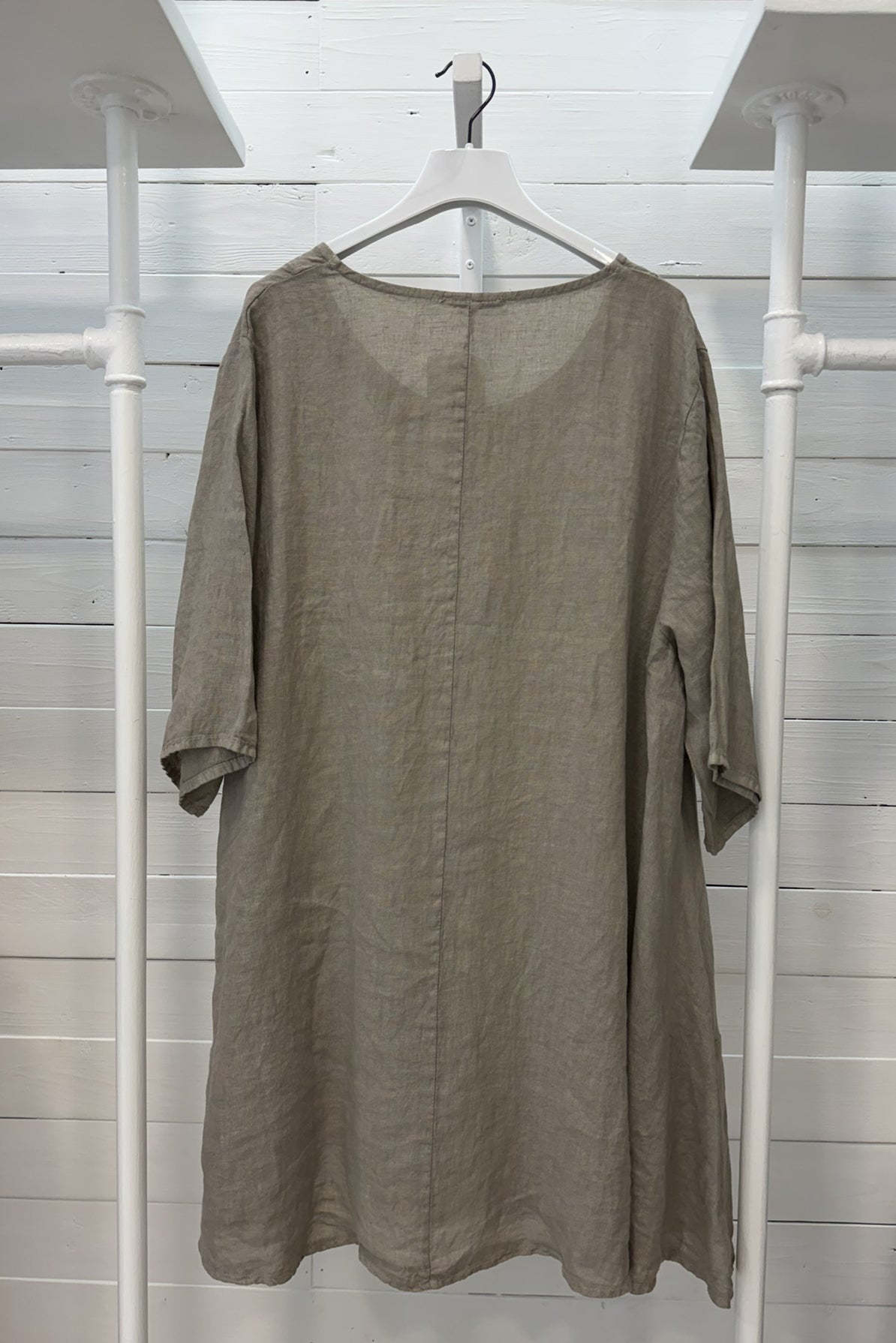 Casacca oversize 100% lino