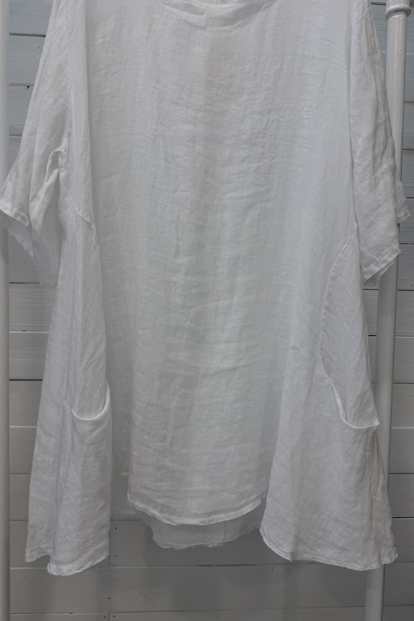 Casacca oversize 100% lino