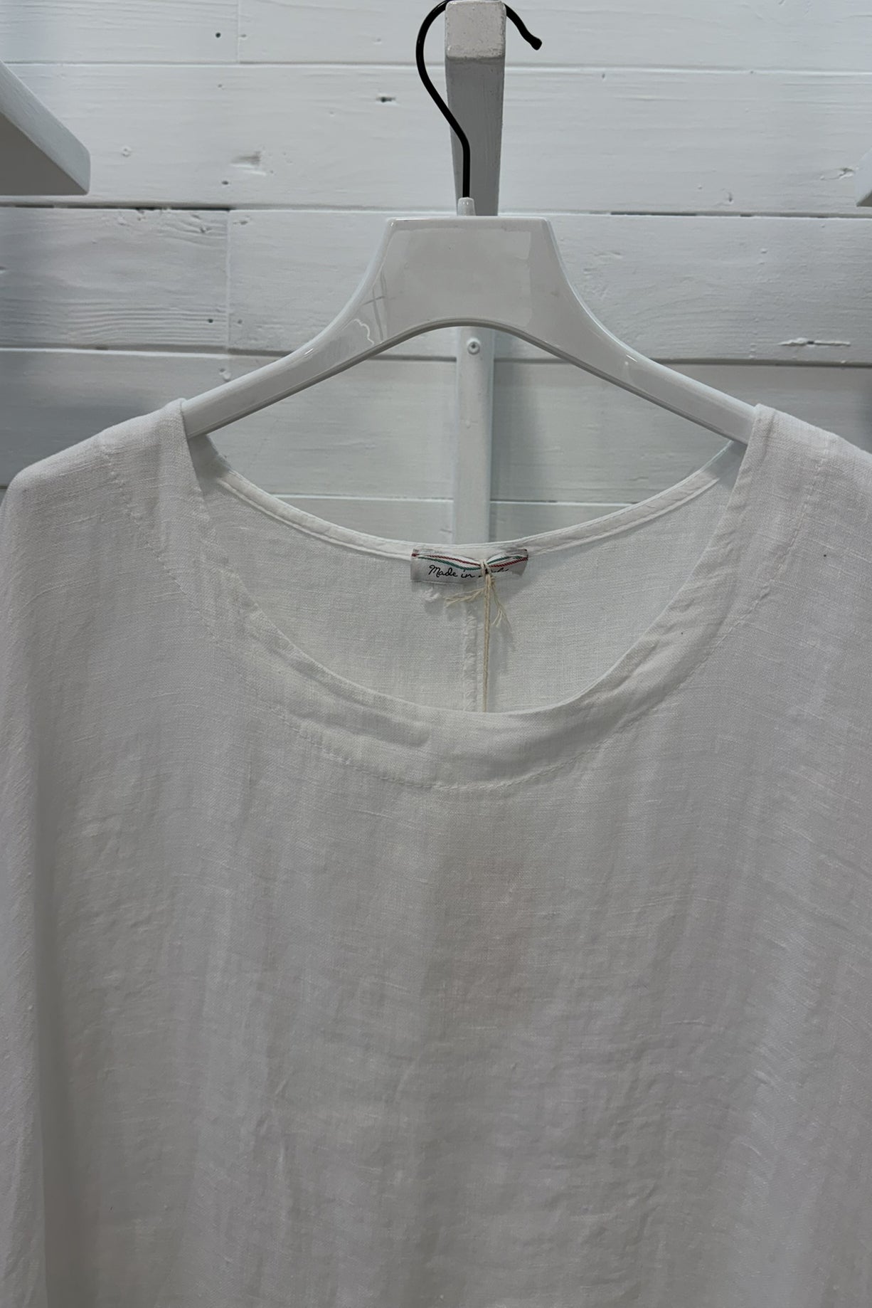 Casacca oversize 100% lino