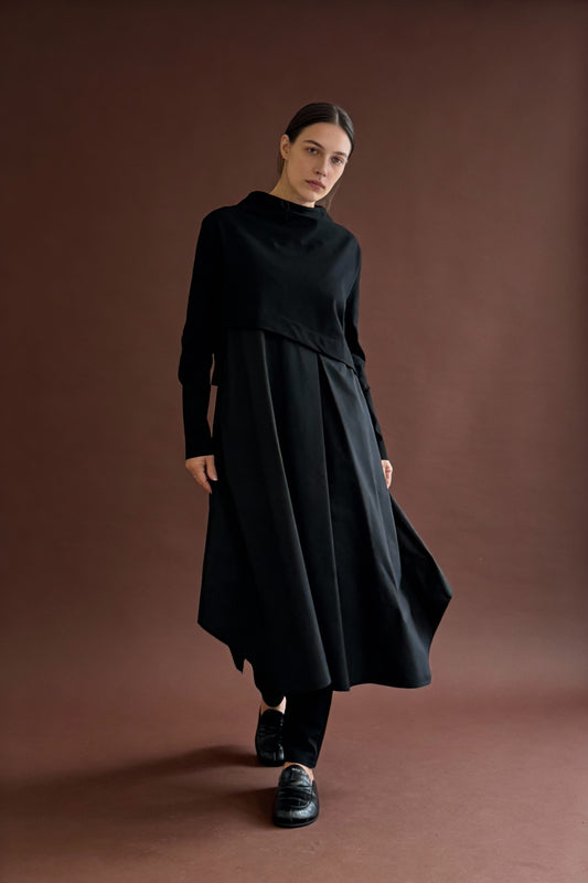 Abito doppio tessuto