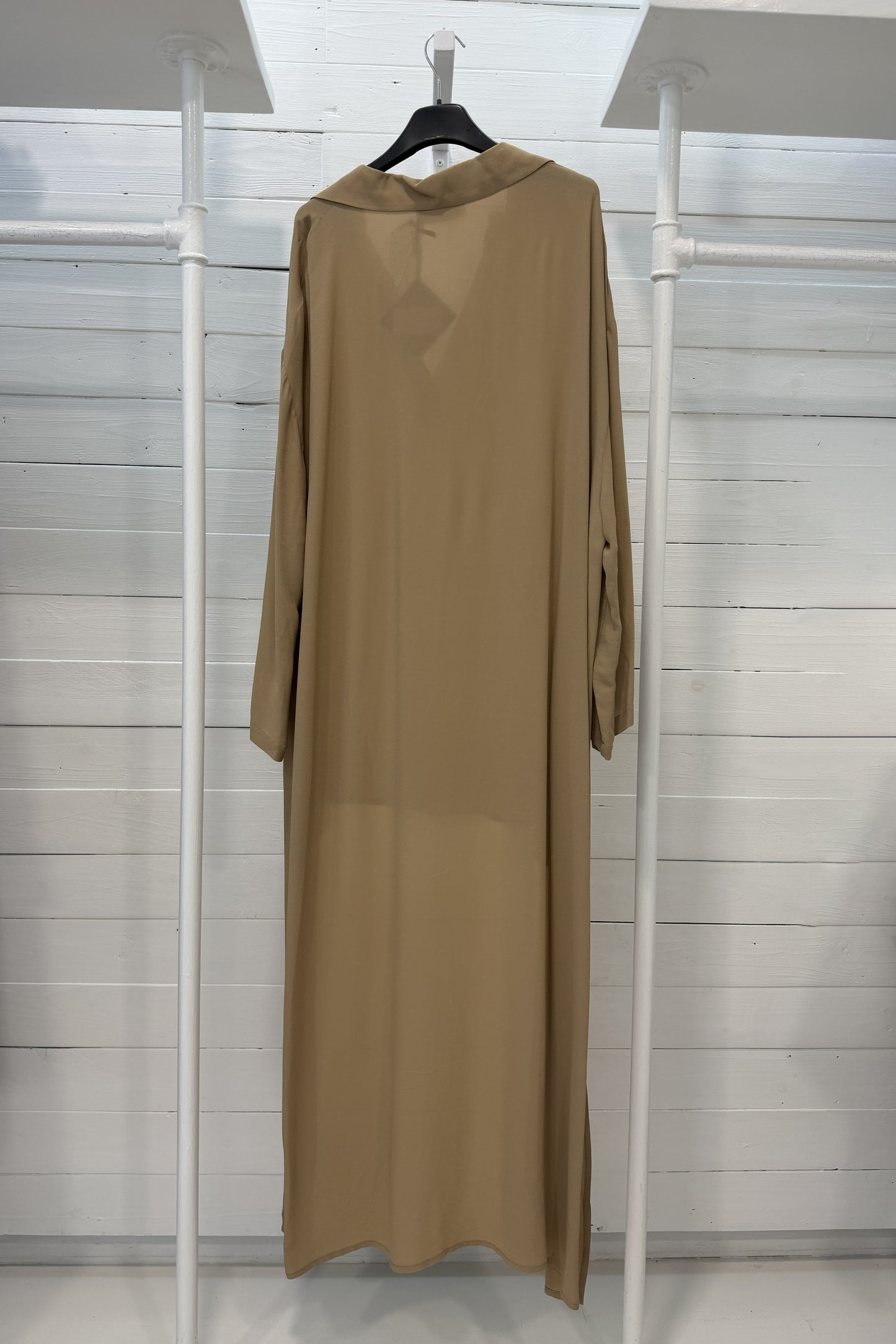 Blusa lunga in viscosa