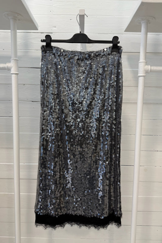 Longuette paillettes