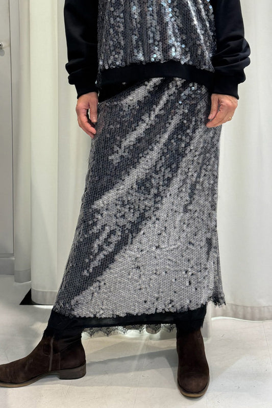 Longuette paillettes