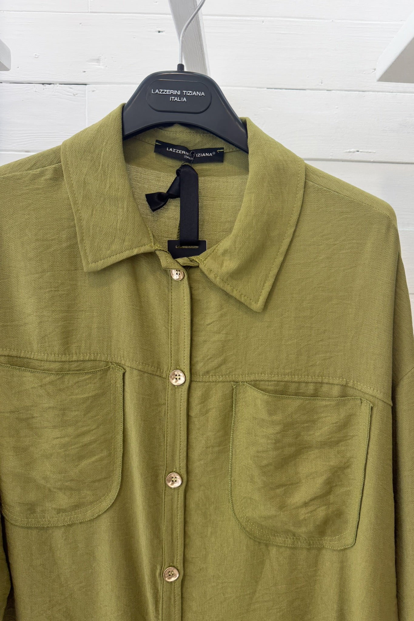 Camicia morbida con tasche