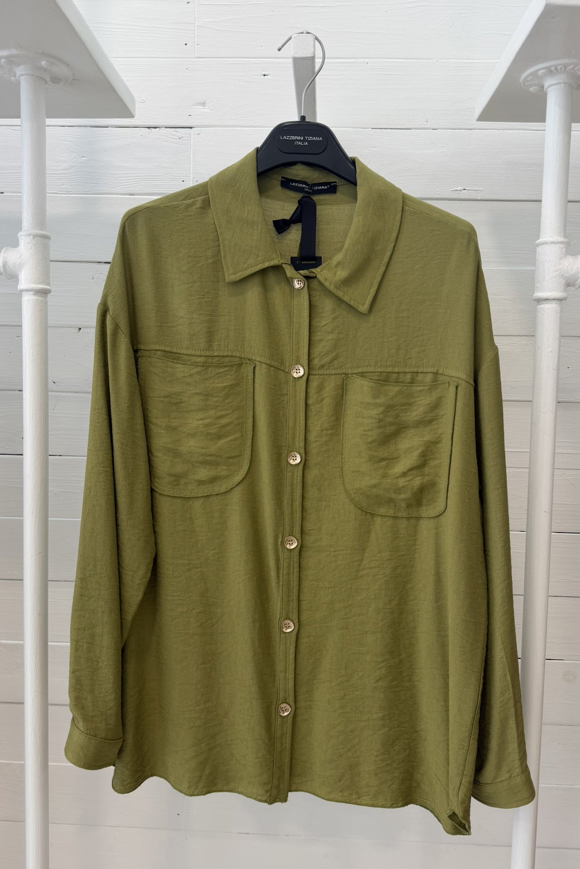 Camicia morbida con tasche