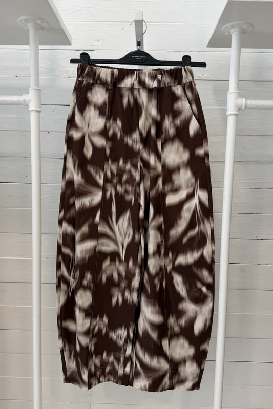 Pantalone ovetto motivo tridimensionale