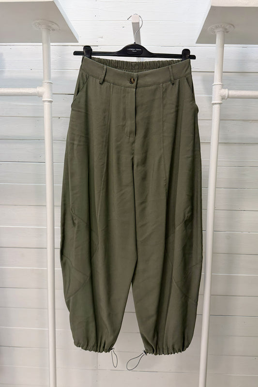 Pantalone balloon con coulisse