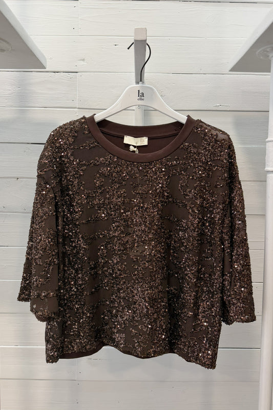 Maglia paillettes